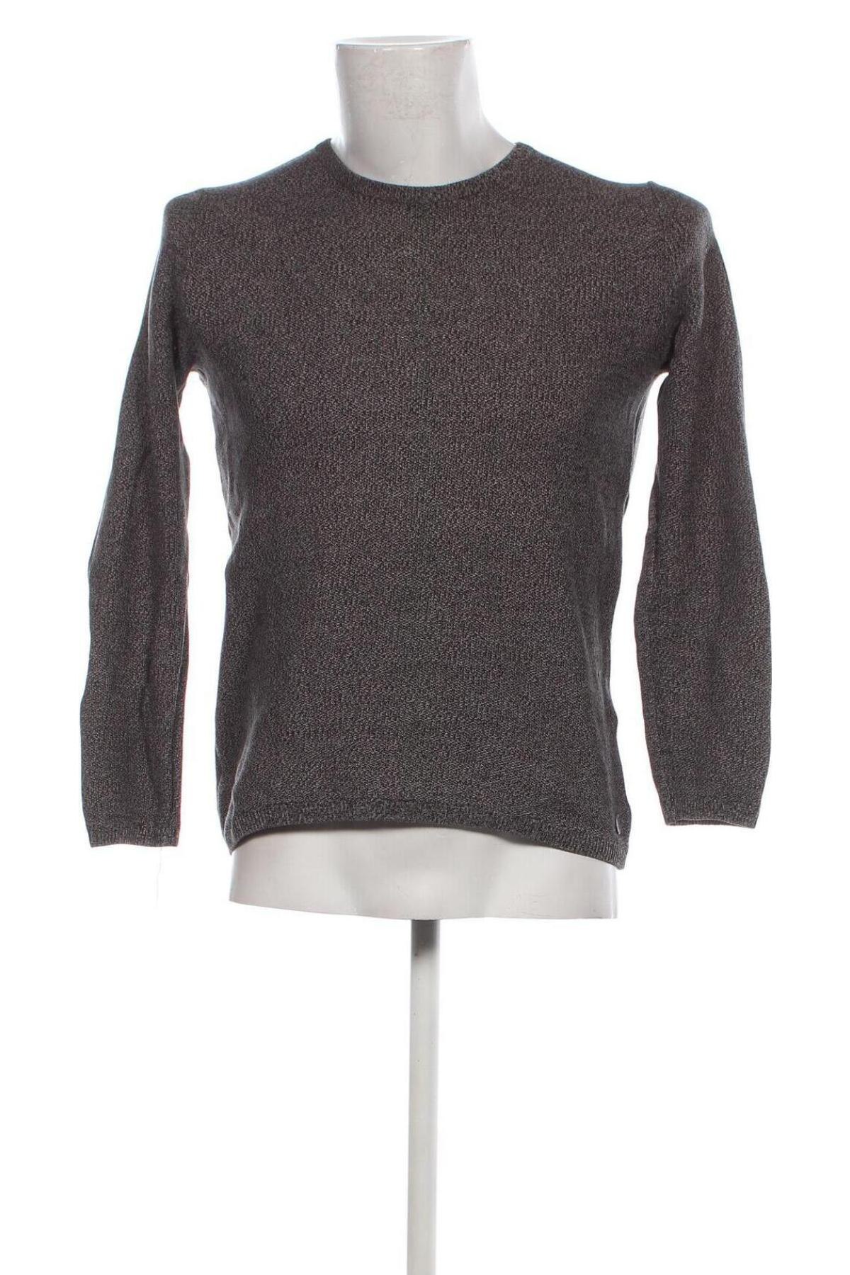 Herrenpullover Tom Tailor, Größe M, Farbe Grau, Preis 13,49 €