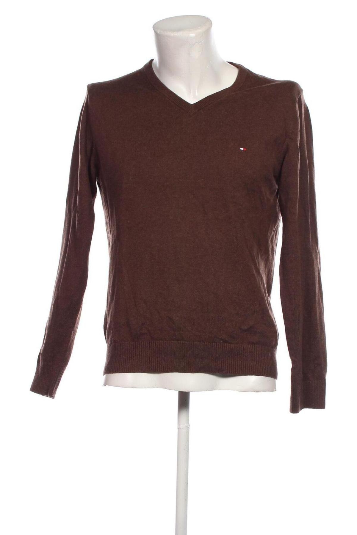 Ανδρικό πουλόβερ Tommy Hilfiger, Μέγεθος M, Χρώμα Καφέ, Τιμή 49,55 €