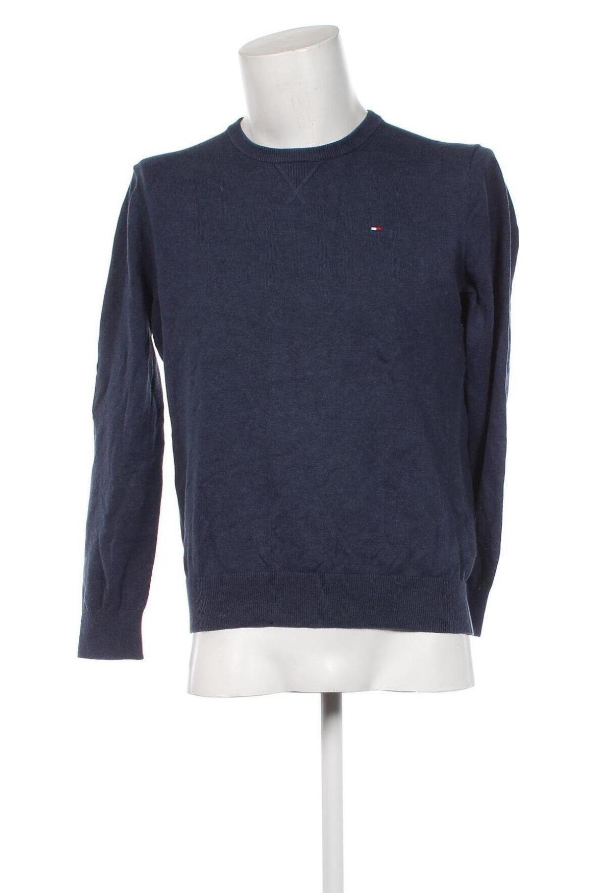 Ανδρικό πουλόβερ Tommy Hilfiger, Μέγεθος M, Χρώμα Μπλέ, Τιμή 49,55 €