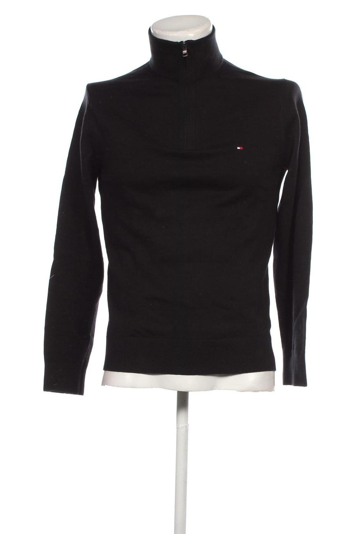 Мъжки пуловер Tommy Hilfiger, Размер M, Цвят Черен, Цена 121,80 лв.