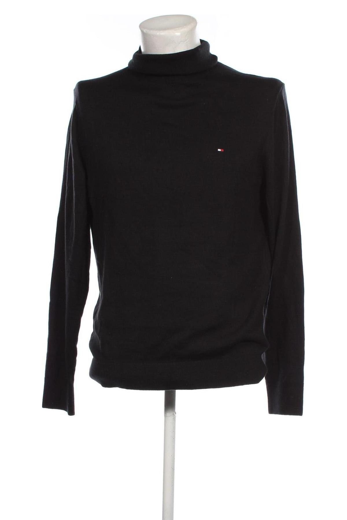 Herrenpullover Tommy Hilfiger, Größe L, Farbe Schwarz, Preis 104,64 €