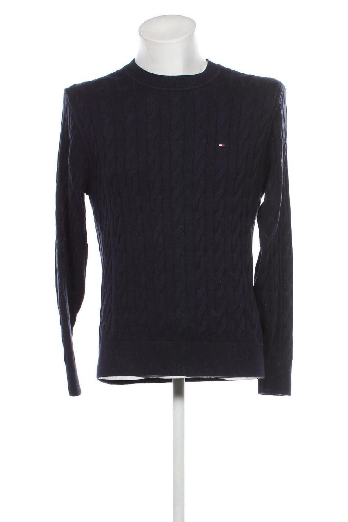 Herrenpullover Tommy Hilfiger, Größe M, Farbe Blau, Preis € 68,02