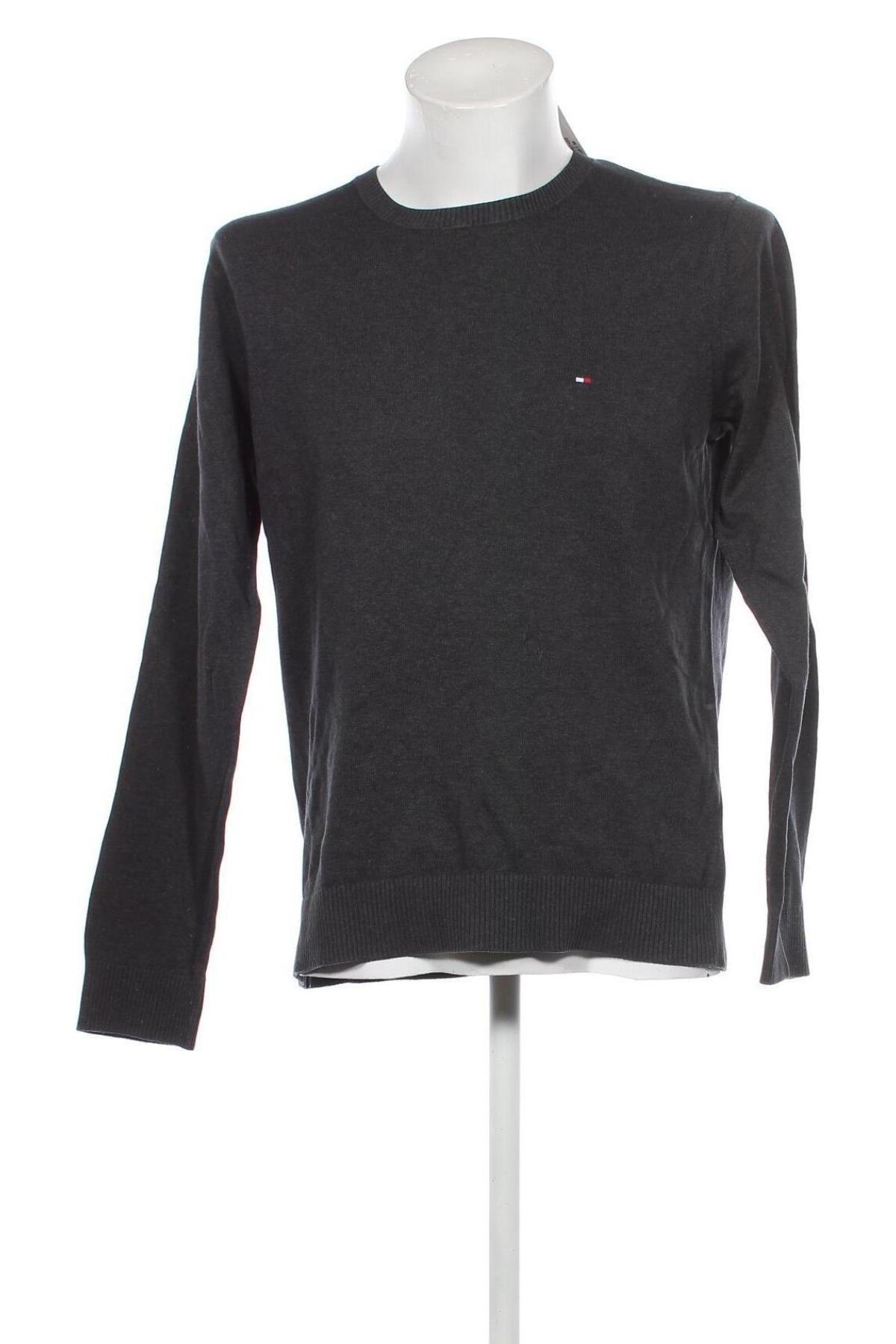 Herrenpullover Tommy Hilfiger, Größe L, Farbe Grau, Preis € 21,99