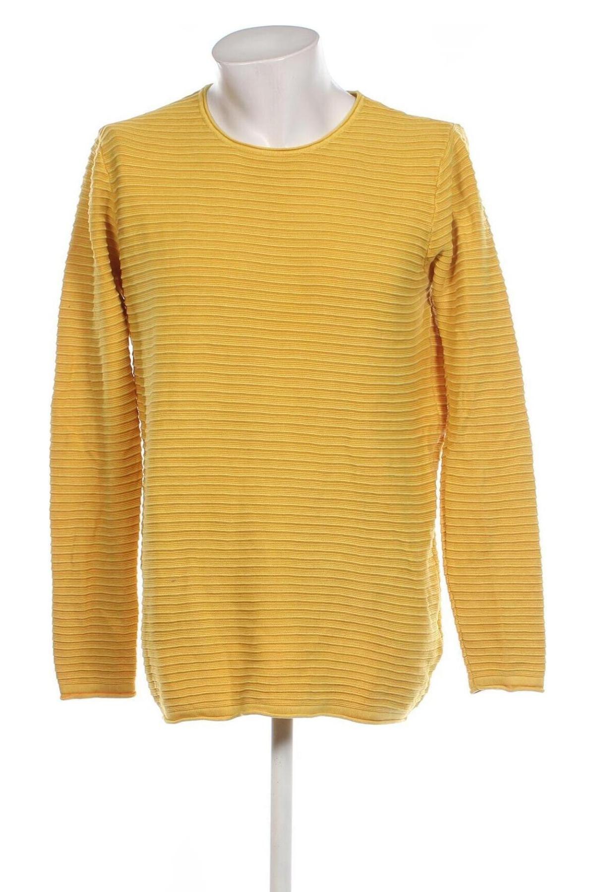 Ανδρικό πουλόβερ WE, Μέγεθος XL, Χρώμα Κίτρινο, Τιμή 17,94 €