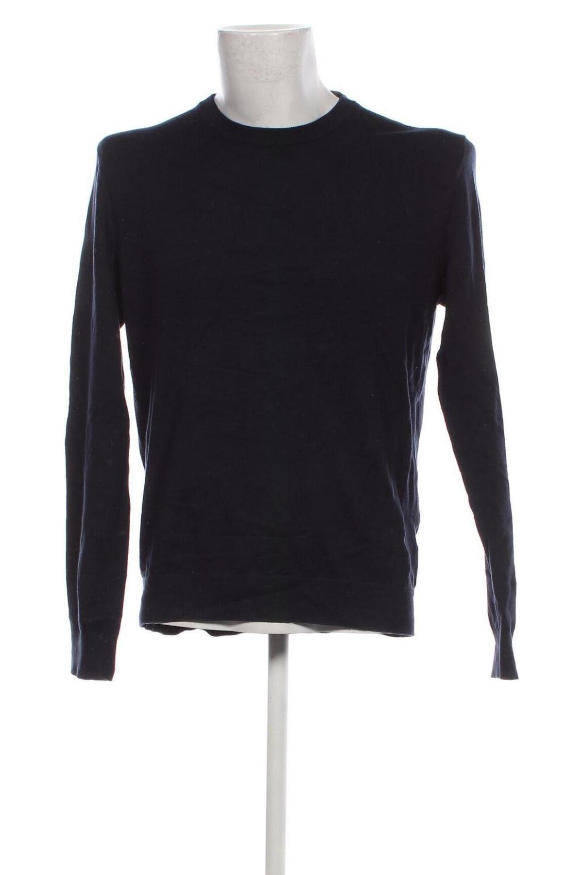 Ανδρικό πουλόβερ WE, Μέγεθος L, Χρώμα Μπλέ, Τιμή 10,58 €