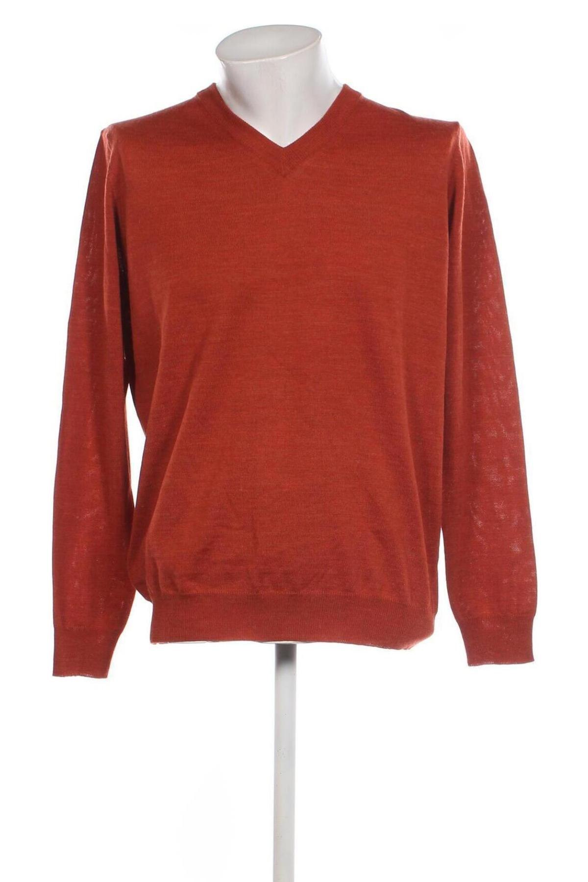 Мъжки пуловер Walbusch, Размер L, Цвят Кафяв, Цена 55,80 лв.