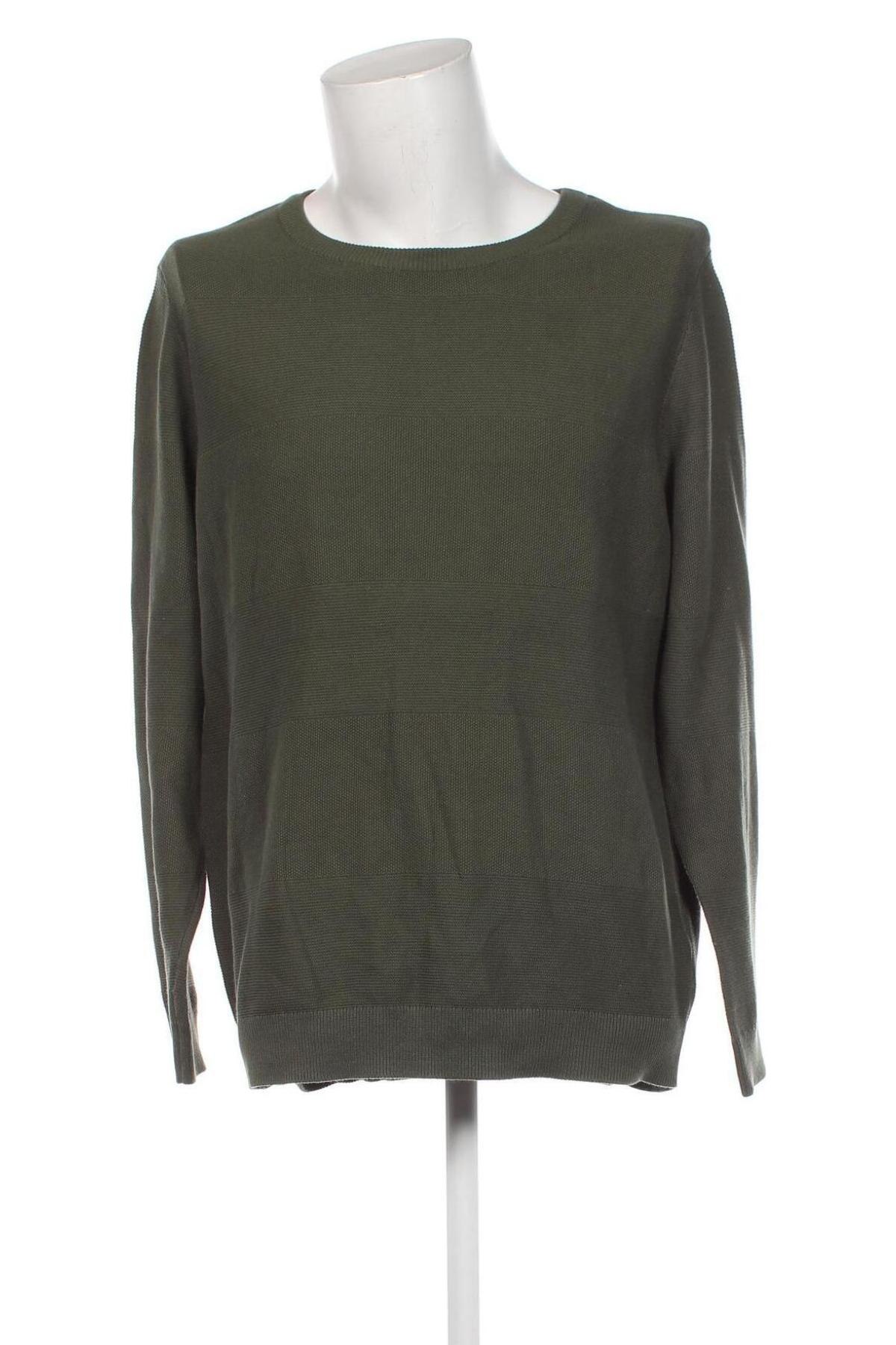 Мъжки пуловер Watson's, Размер XXL, Цвят Зелен, Цена 19,04 лв.