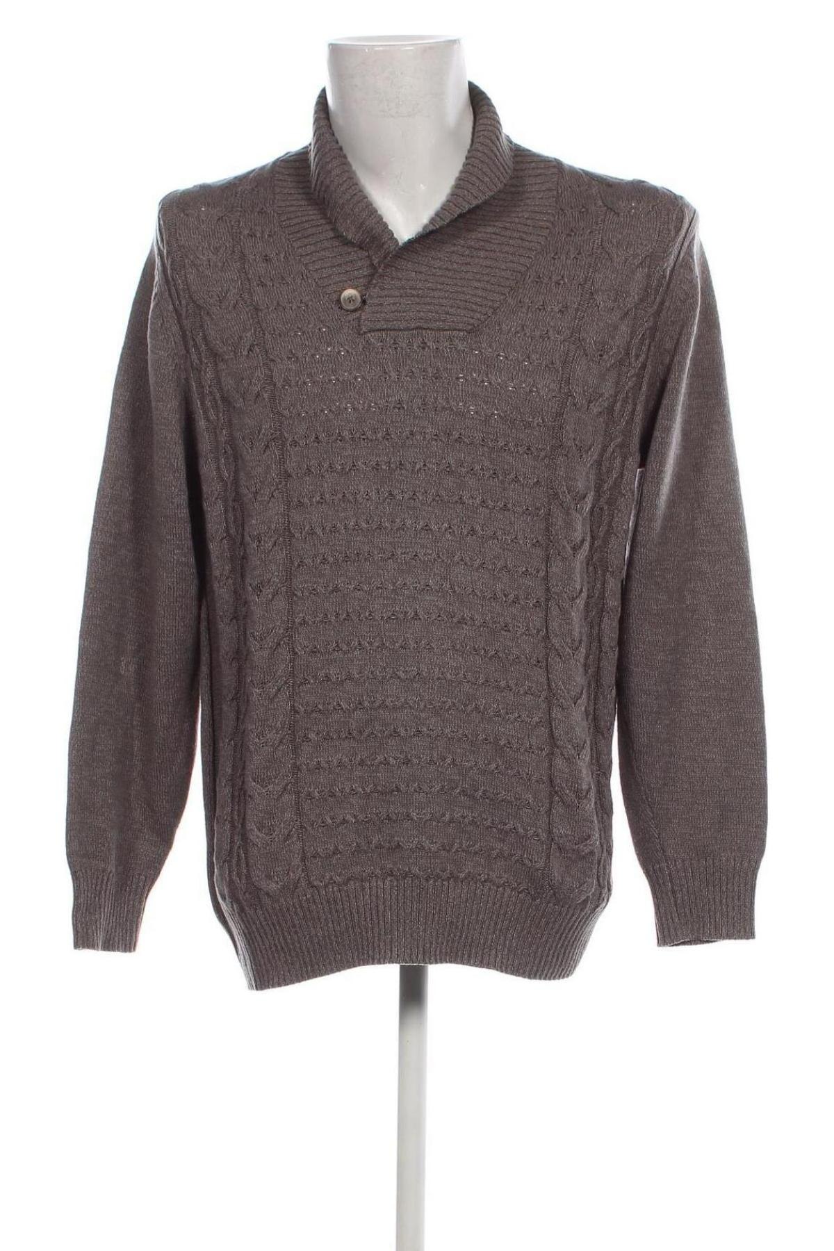 Мъжки пуловер Watson's, Размер XXL, Цвят Сив, Цена 20,06 лв.