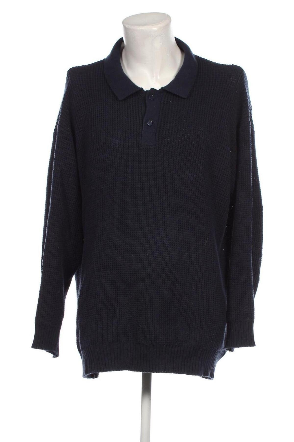 Мъжки пуловер Wemoto, Размер XL, Цвят Син, Цена 91,00 лв.
