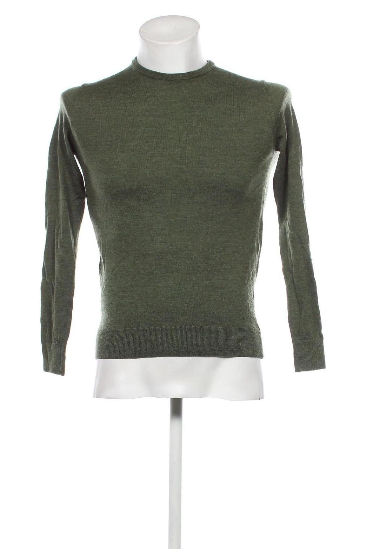 Herrenpullover Zara Man, Größe S, Farbe Grün, Preis 12,69 €