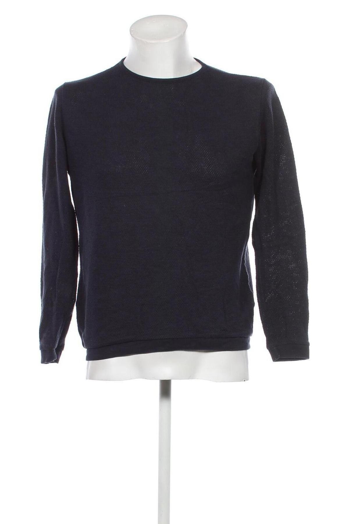 Herrenpullover Zara Man, Größe M, Farbe Blau, Preis 12,69 €