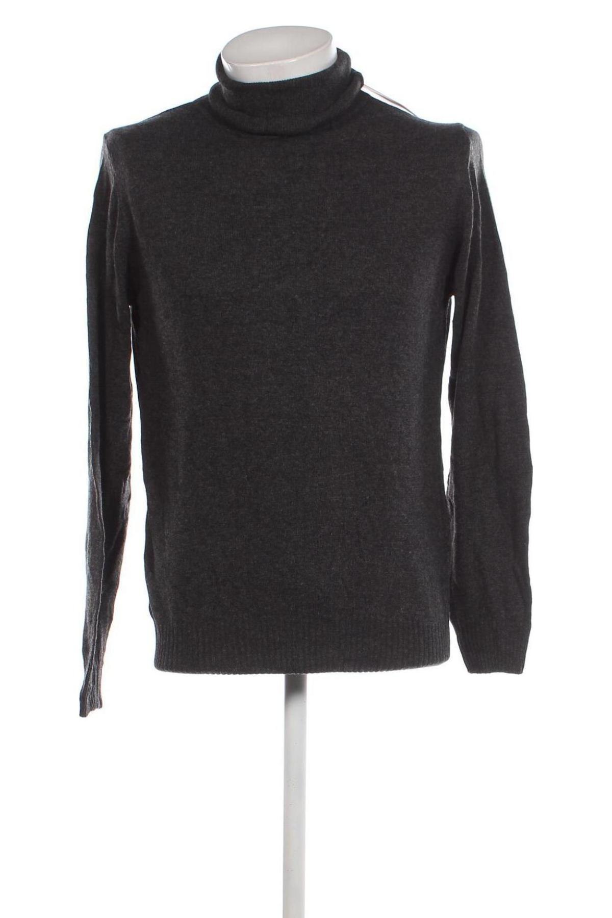Мъжки пуловер Zara Man, Размер M, Цвят Сив, Цена 41,04 лв.