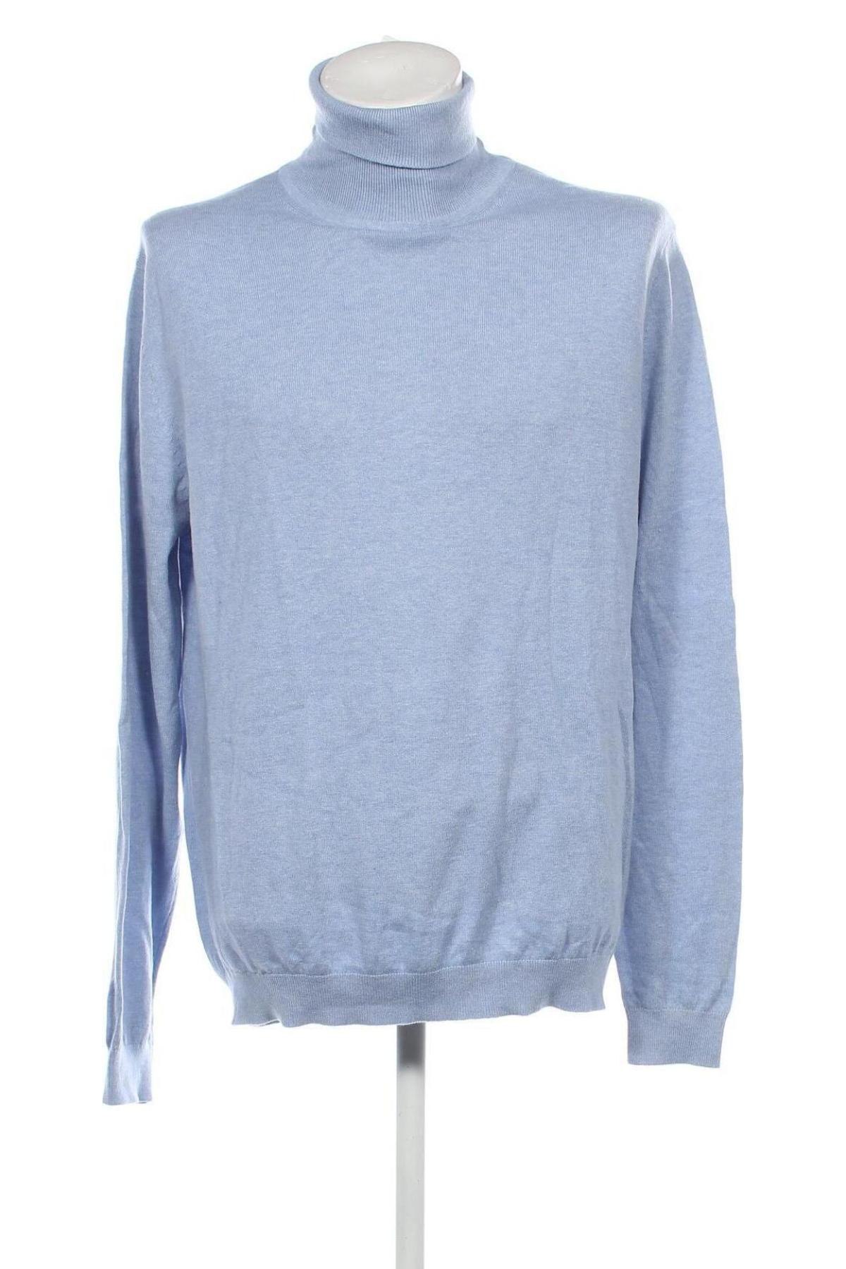 Ανδρικό πουλόβερ Zuitable, Μέγεθος XXL, Χρώμα Μπλέ, Τιμή 14,43 €