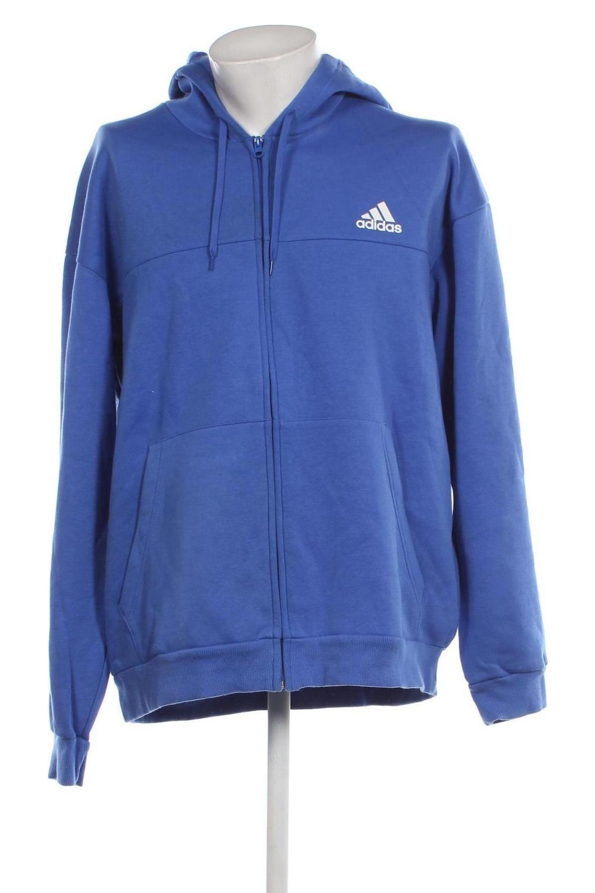 Herren Sweatshirt Adidas, Größe XXL, Farbe Blau, Preis € 34,44