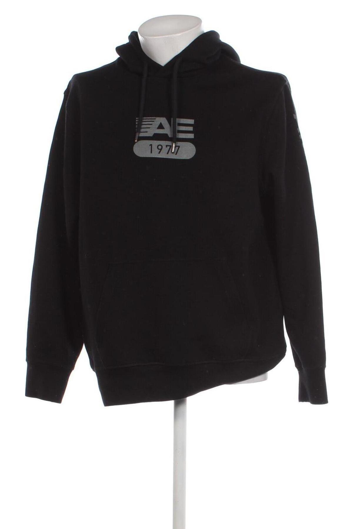 Herren Sweatshirt American Eagle, Größe L, Farbe Schwarz, Preis € 28,53