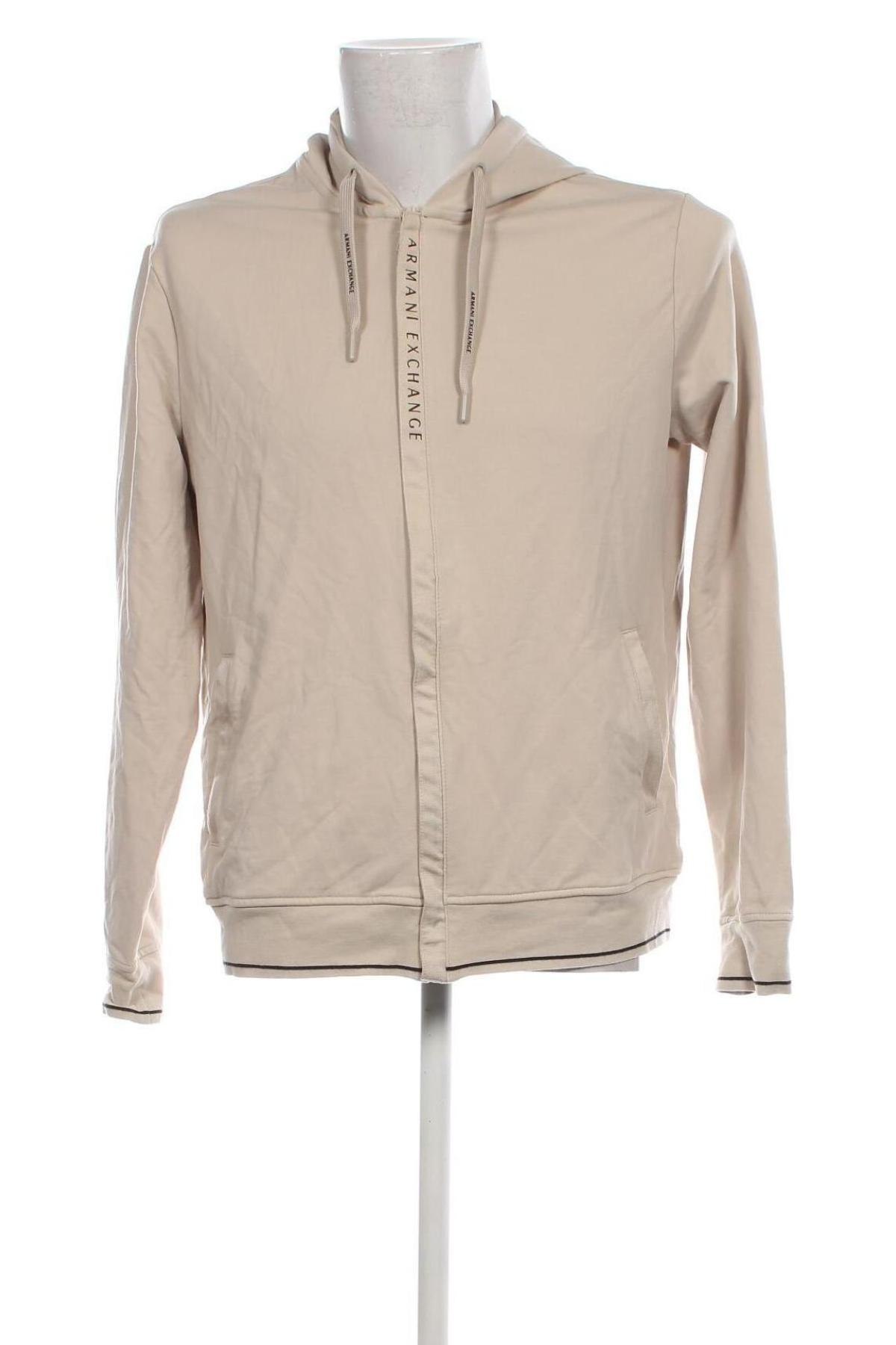 Herren Sweatshirt Armani Exchange, Größe L, Farbe Beige, Preis € 78,84
