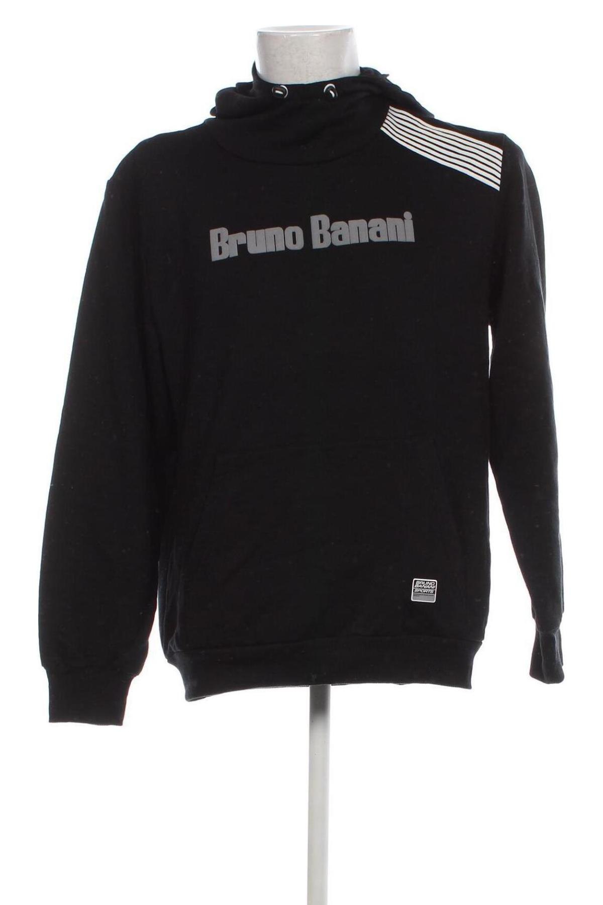 Herren Sweatshirt Bruno Banani, Größe L, Farbe Schwarz, Preis € 19,97