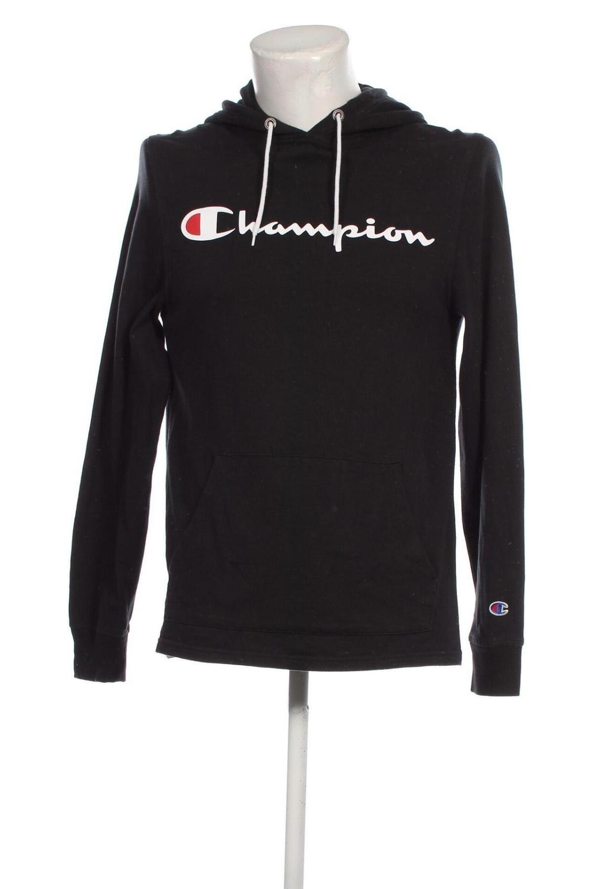 Herren Sweatshirt Champion, Größe S, Farbe Schwarz, Preis 21,00 €