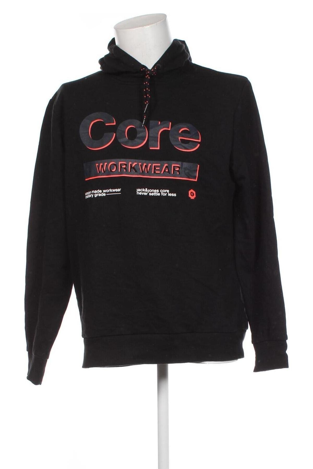 Herren Sweatshirt Core By Jack & Jones, Größe XL, Farbe Schwarz, Preis 12,21 €