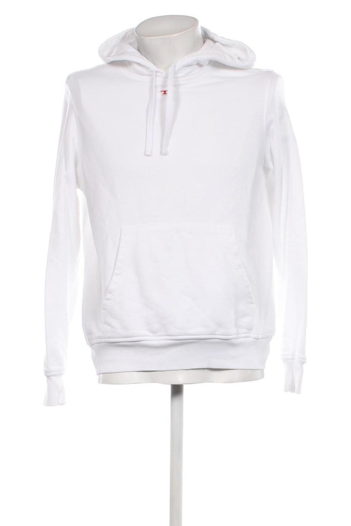 Férfi sweatshirt Diesel, Méret M, Szín Fehér, Ár 42 400 Ft