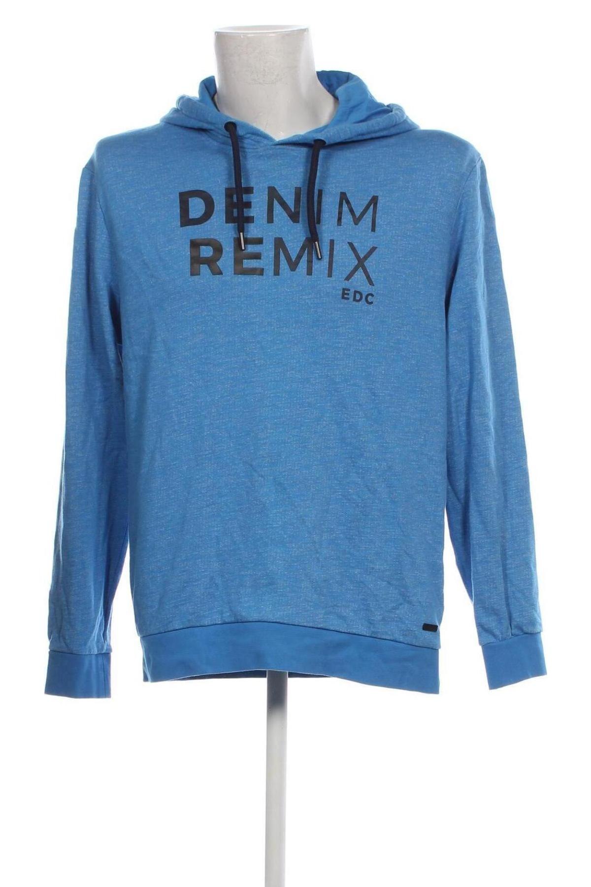 Herren Sweatshirt Edc By Esprit, Größe XL, Farbe Blau, Preis 17,12 €