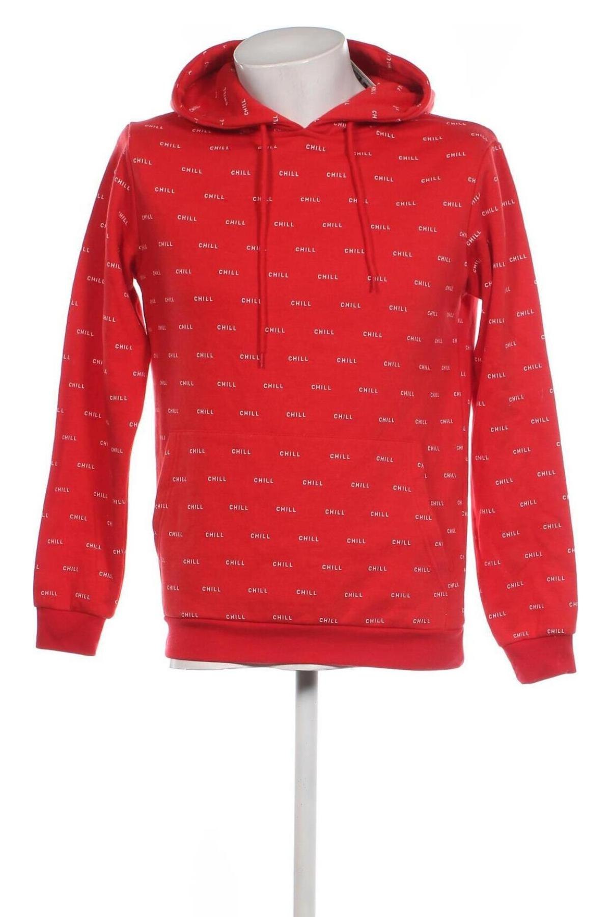 Herren Sweatshirt FSBN, Größe S, Farbe Rot, Preis 20,18 €