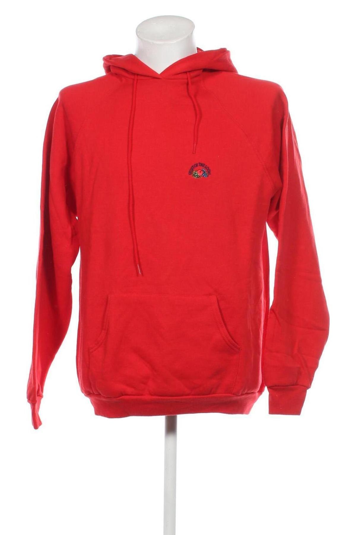 Herren Sweatshirt Fruit Of The Loom, Größe XL, Farbe Rot, Preis 13,12 €