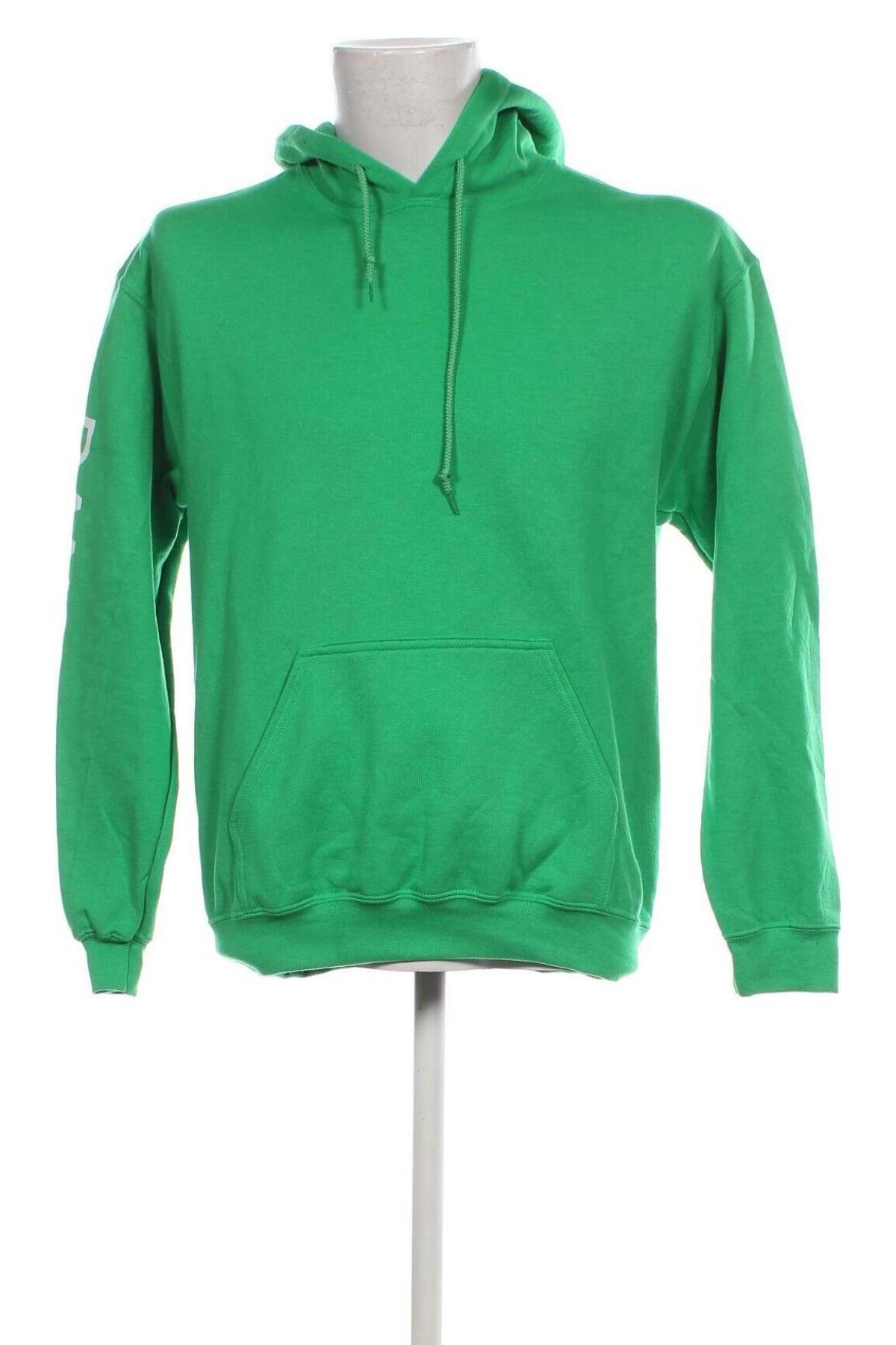 Herren Sweatshirt Gildan, Größe M, Farbe Grün, Preis 20,18 €