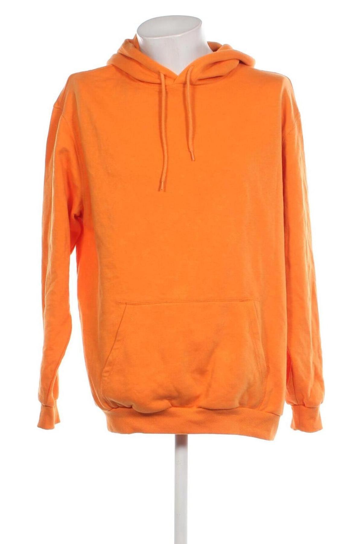 Мъжки суичър H&M Divided, Размер L, Цвят Оранжев, Цена 18,85 лв.