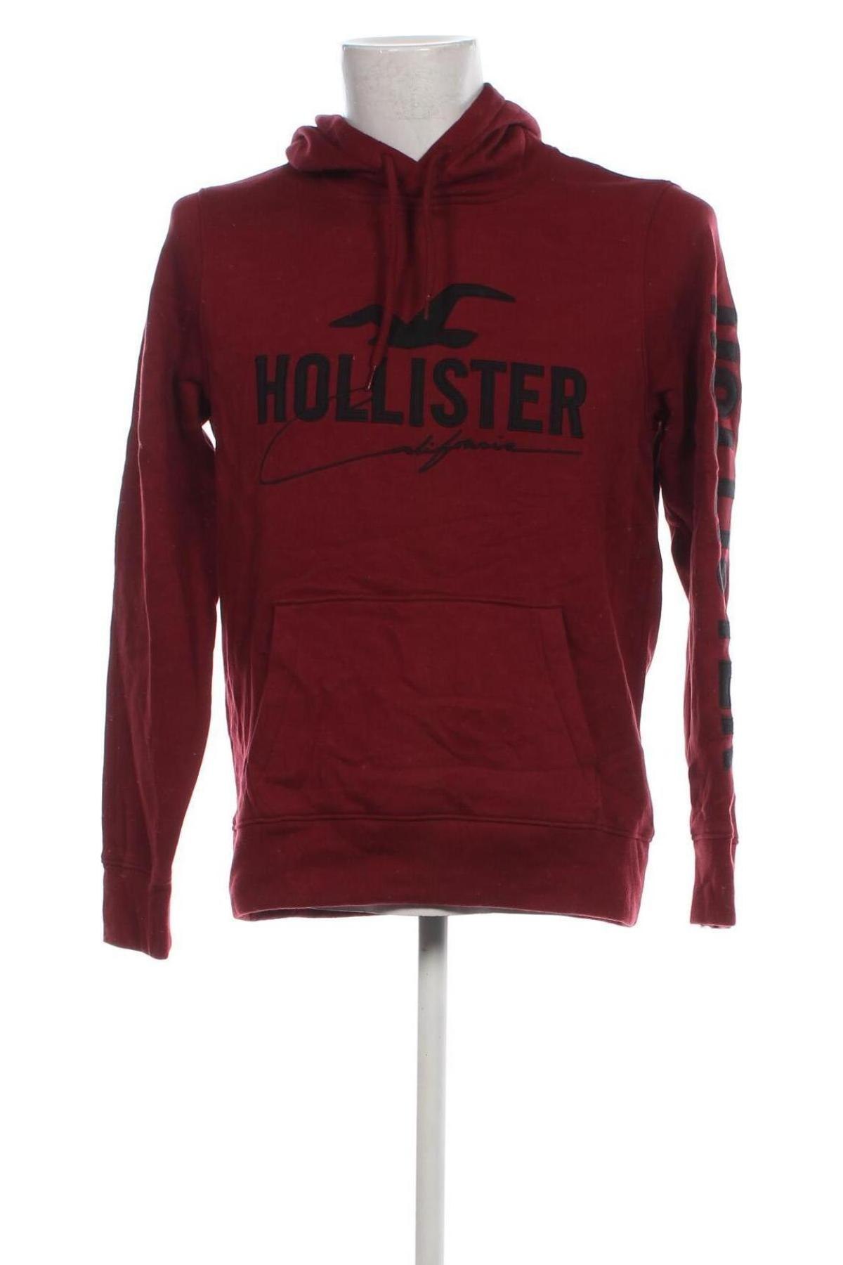 Pánská mikina  Hollister, Velikost M, Barva Červená, Cena  249,00 Kč