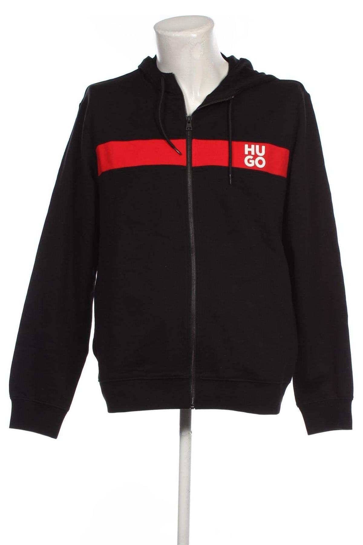 Herren Sweatshirt Hugo Boss, Größe L, Farbe Schwarz, Preis 118,04 €