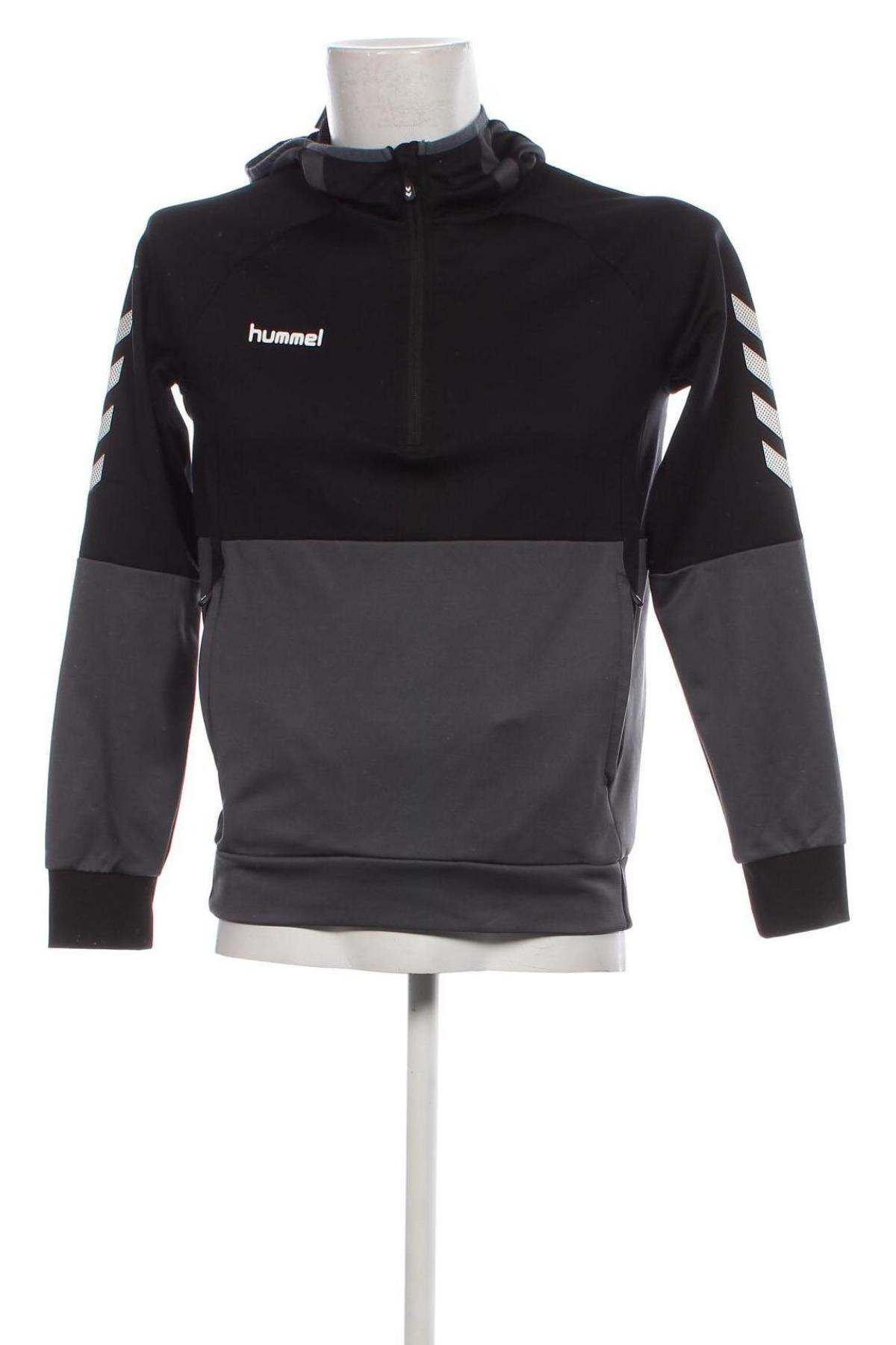 Herren Sweatshirt Hummel, Größe S, Farbe Schwarz, Preis 28,53 €