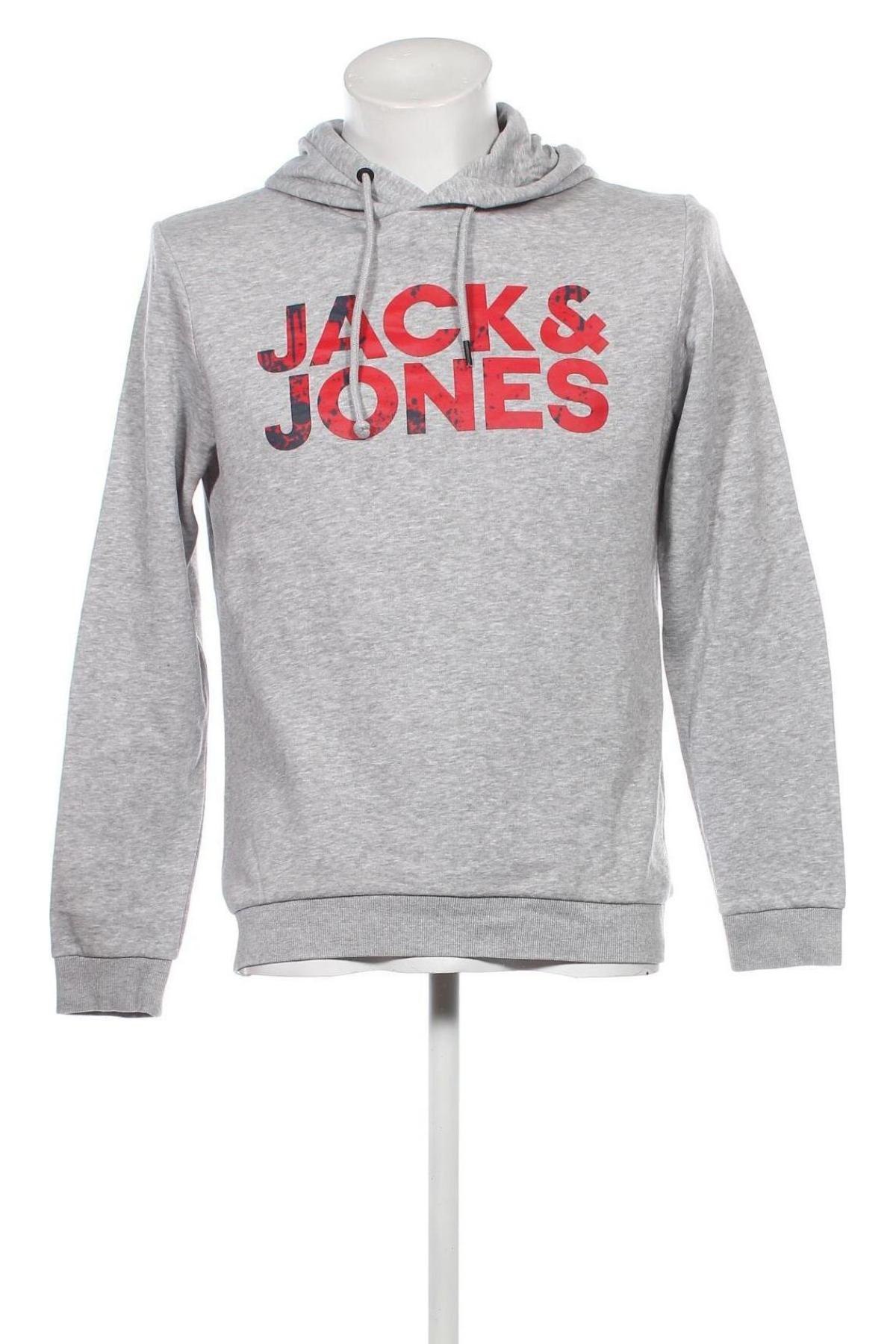 Ανδρικό φούτερ Jack & Jones, Μέγεθος M, Χρώμα Γκρί, Τιμή 10,52 €