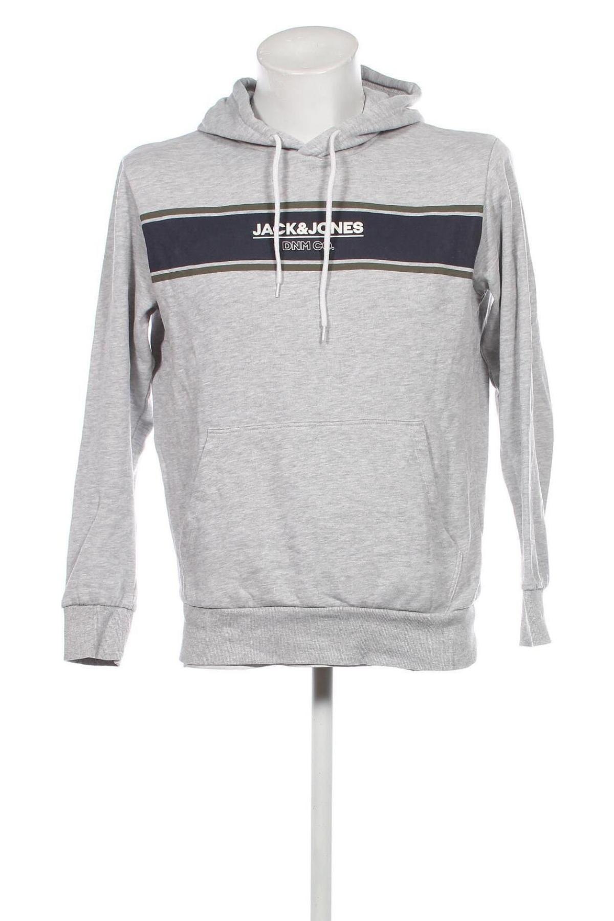 Herren Sweatshirt Jack & Jones, Größe L, Farbe Grau, Preis € 16,56