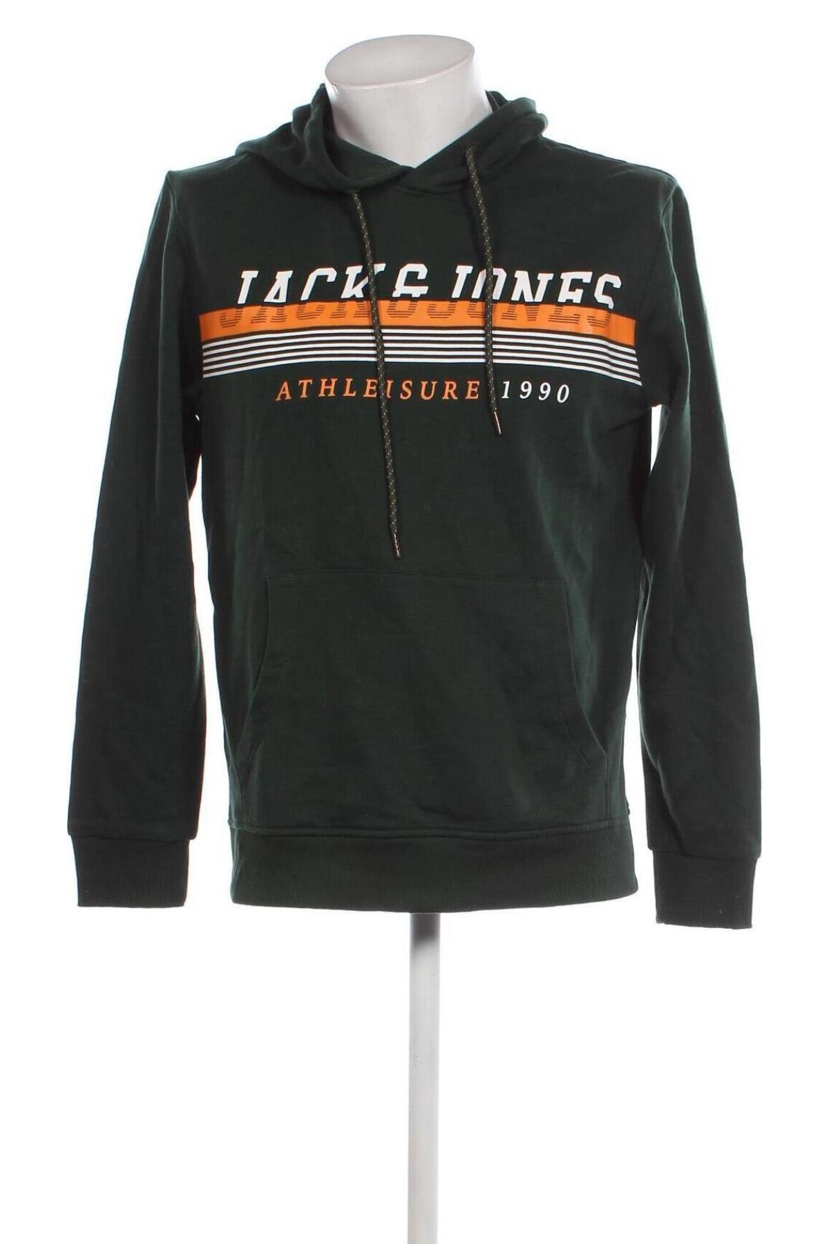Herren Sweatshirt Jack & Jones, Größe L, Farbe Grün, Preis 15,38 €