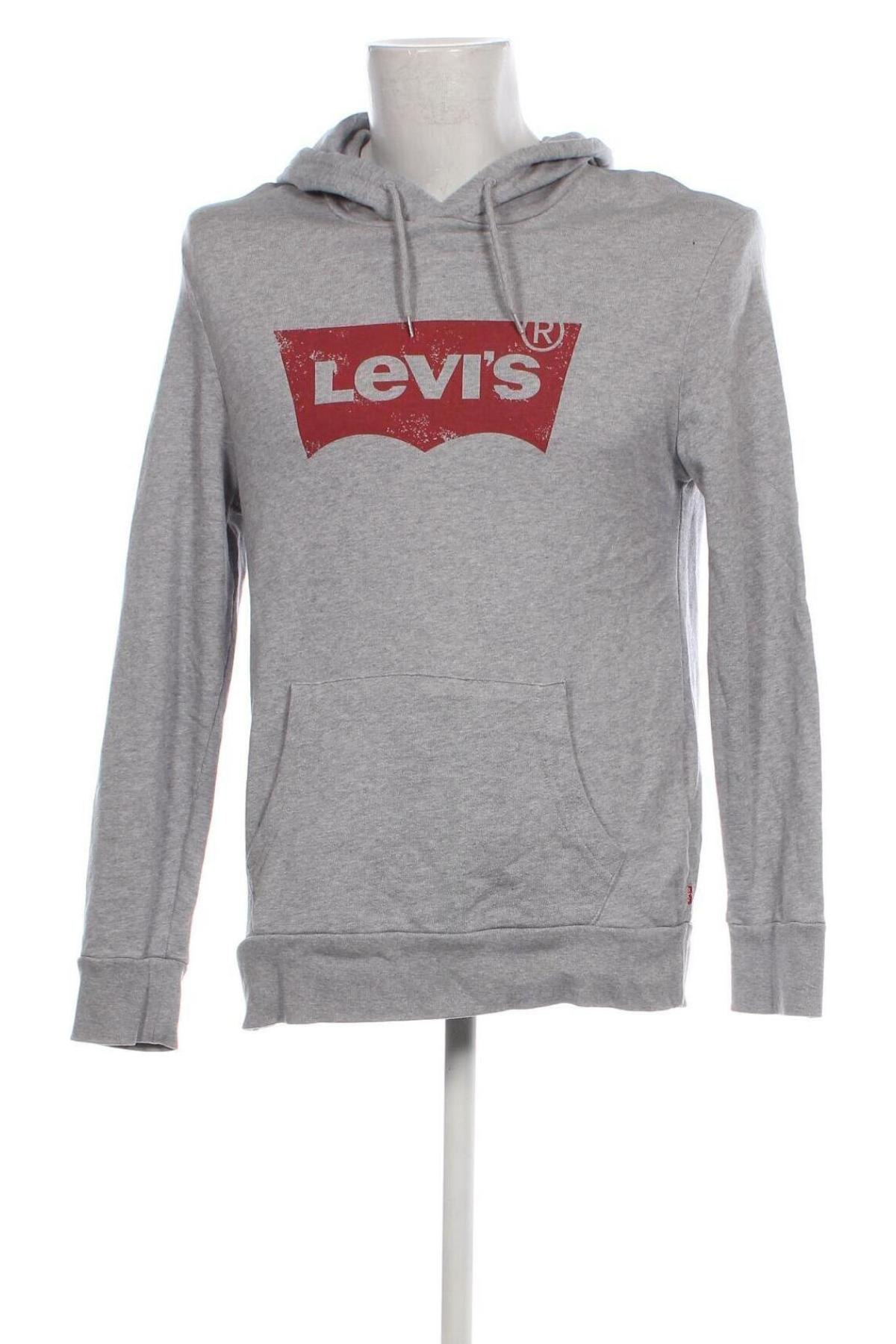 Hanorac de bărbați Levi's, Mărime M, Culoare Gri, Preț 180,92 Lei