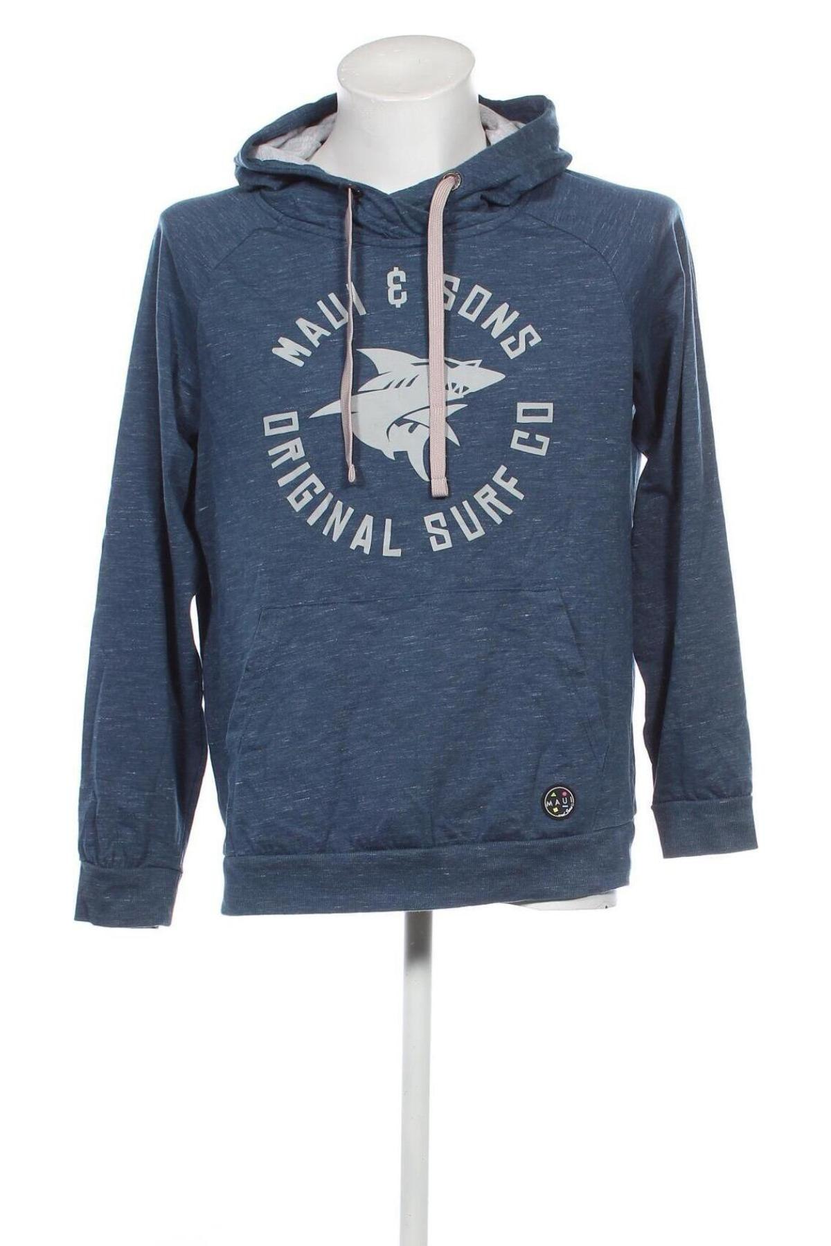 Herren Sweatshirt Maui And Sons, Größe L, Farbe Blau, Preis € 15,69