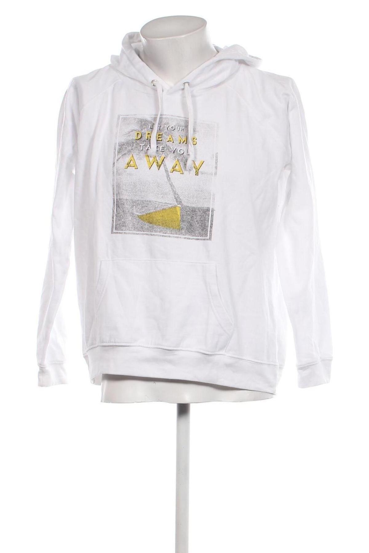 Herren Sweatshirt My Style, Größe L, Farbe Weiß, Preis 13,12 €