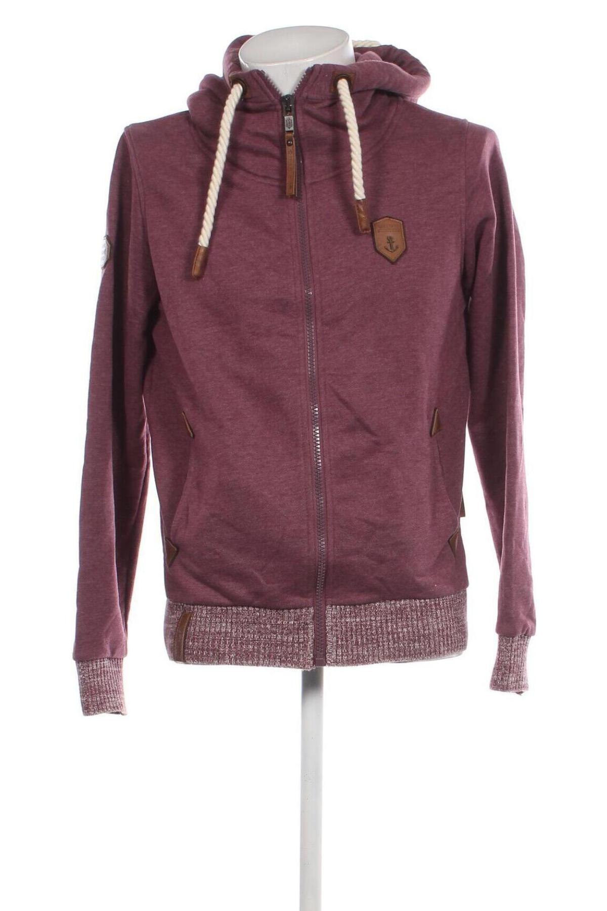 Herren Sweatshirt Naketano, Größe L, Farbe Lila, Preis € 38,27