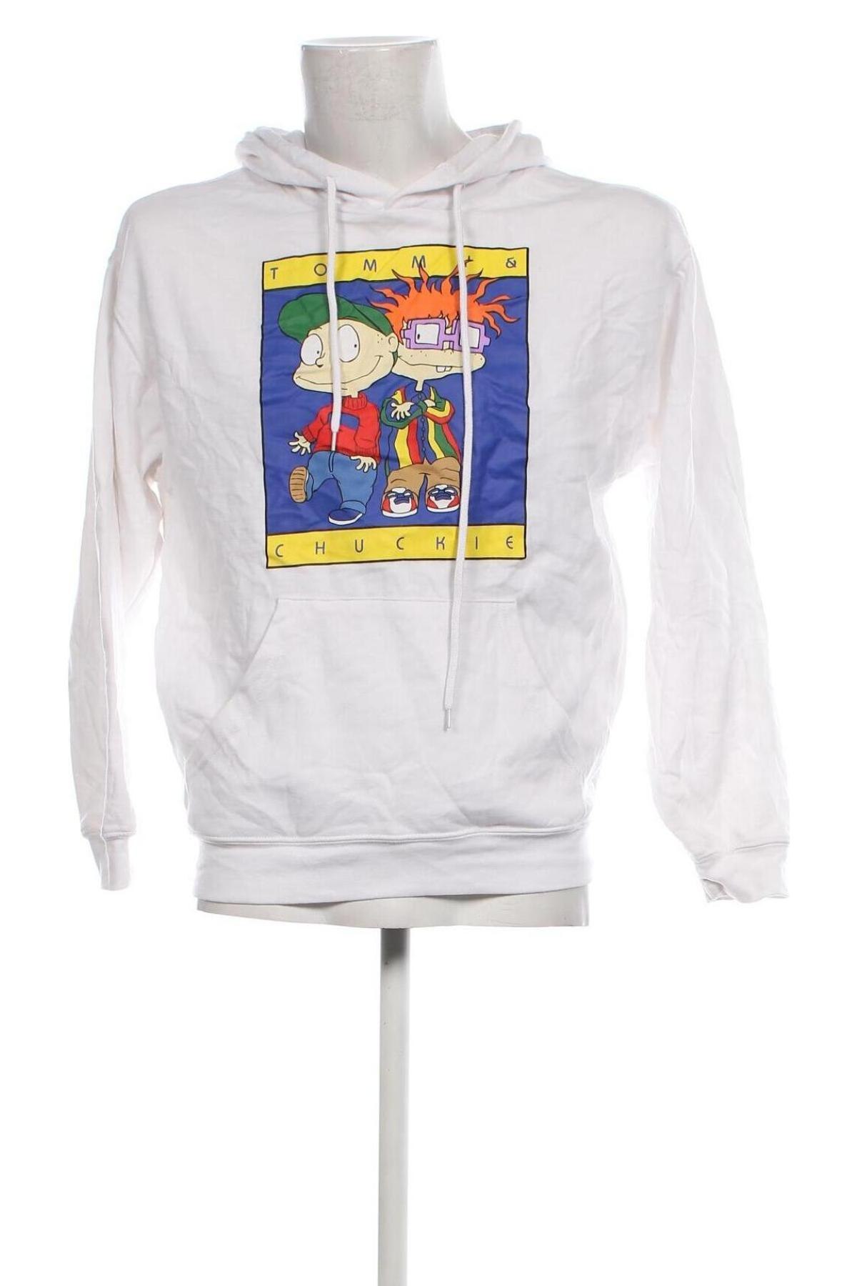 Herren Sweatshirt Nickelodeon, Größe M, Farbe Weiß, Preis € 11,10