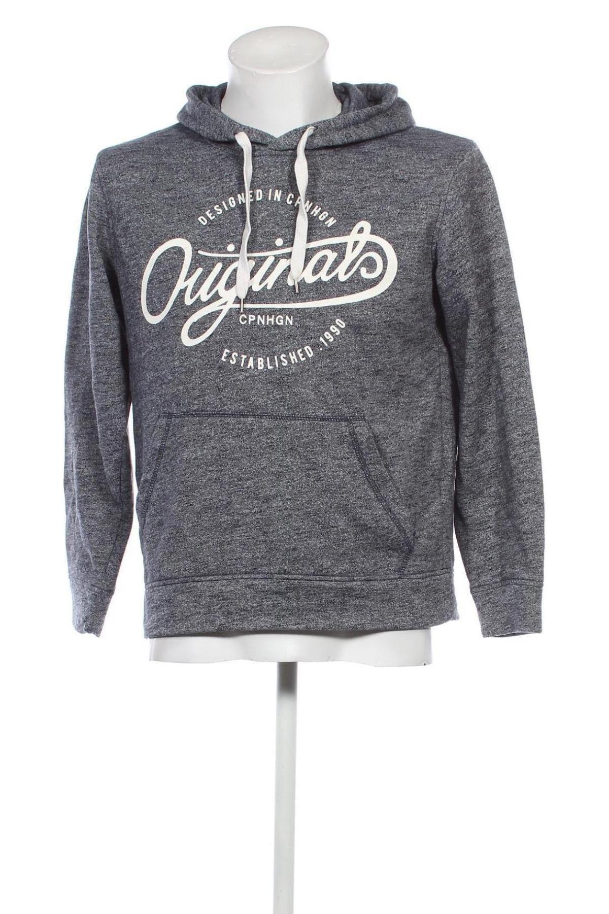 Мъжки суичър Originals By Jack & Jones, Размер M, Цвят Син, Цена 13,50 лв.