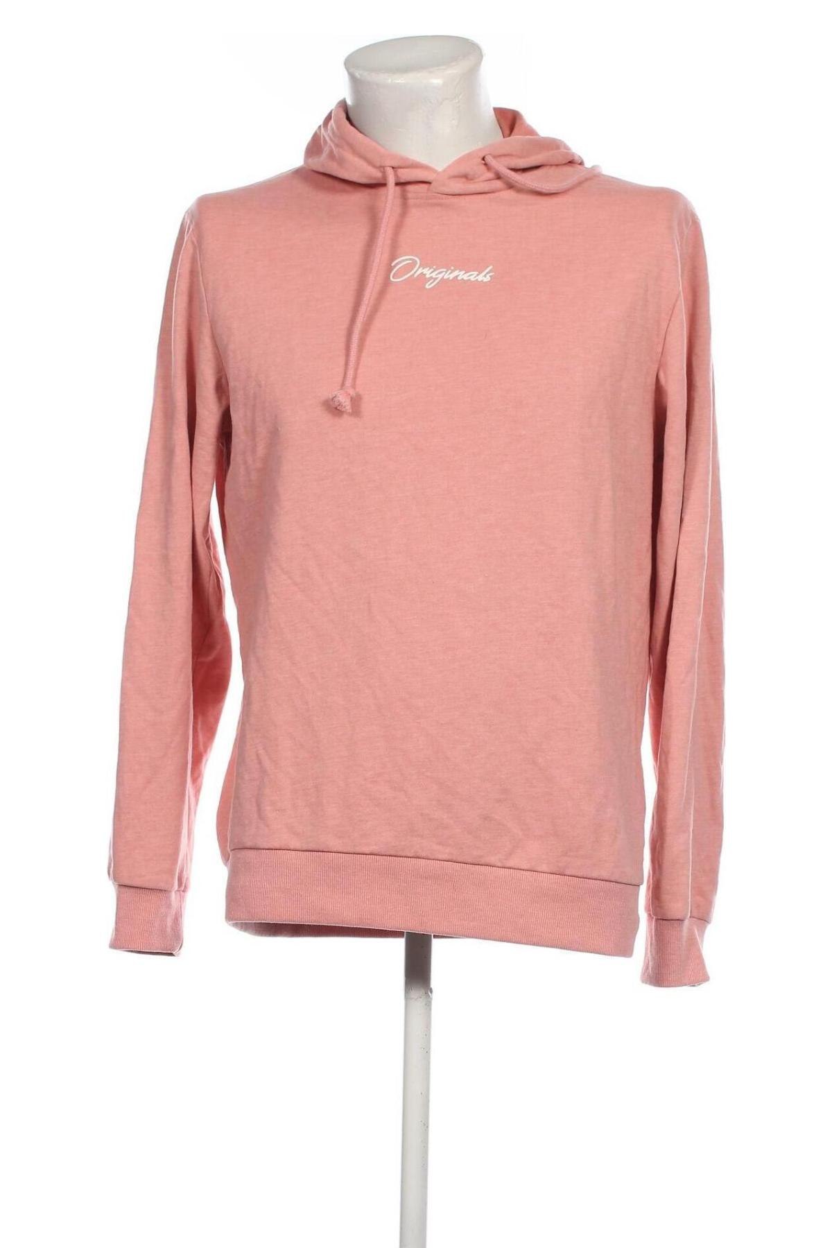 Férfi sweatshirt Originals By Jack & Jones, Méret L, Szín Rózsaszín, Ár 4 453 Ft