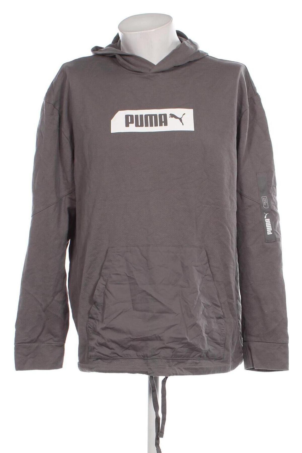 Męska bluza PUMA, Rozmiar XXL, Kolor Szary, Cena 158,33 zł