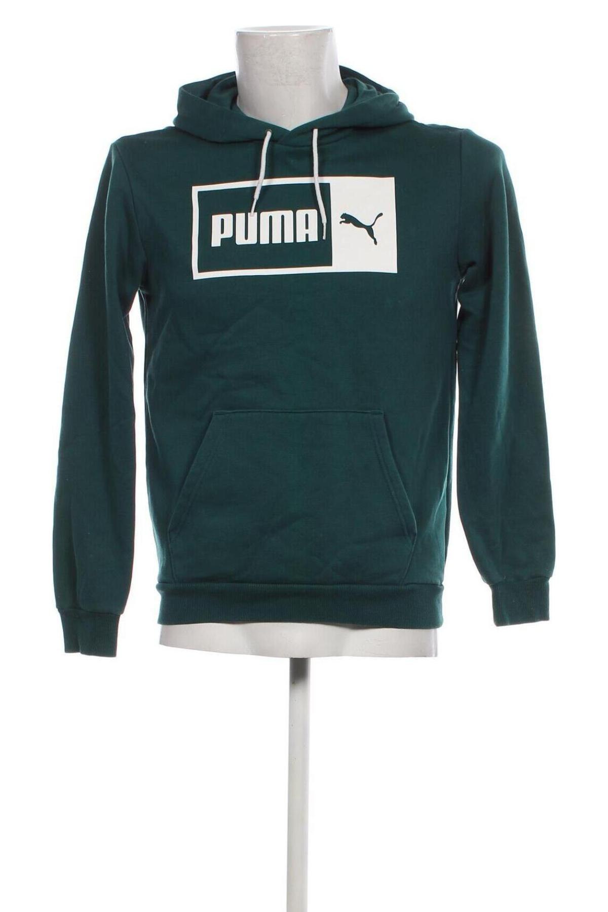 Ανδρικό φούτερ PUMA, Μέγεθος S, Χρώμα Πράσινο, Τιμή 34,49 €