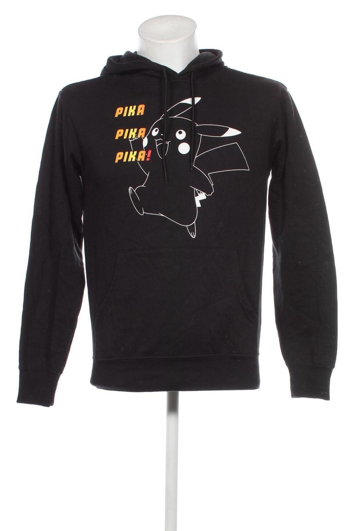 Férfi sweatshirt Pokemon, Méret S, Szín Fekete, Ár 4 681 Ft