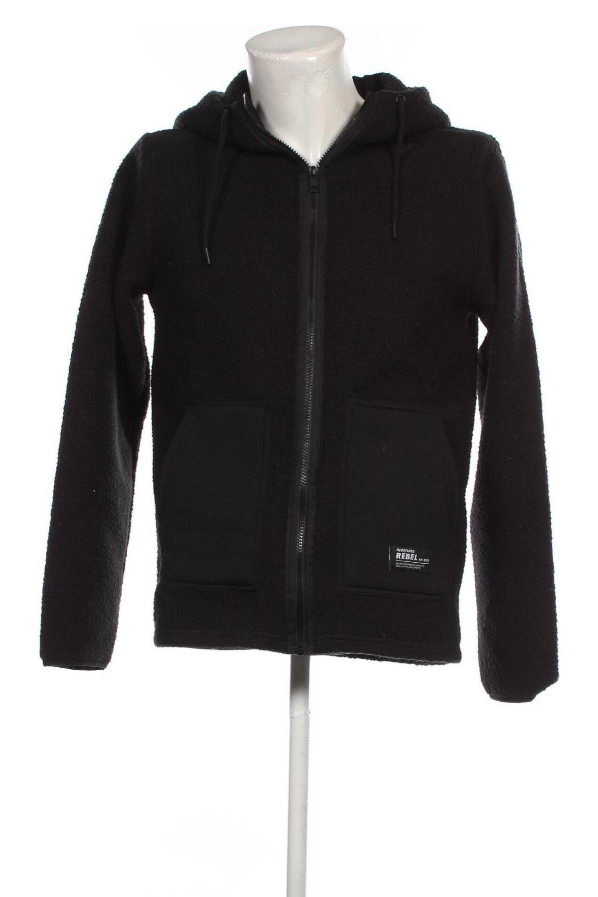Herren Sweatshirt Redefined Rebel, Größe M, Farbe Schwarz, Preis € 20,61