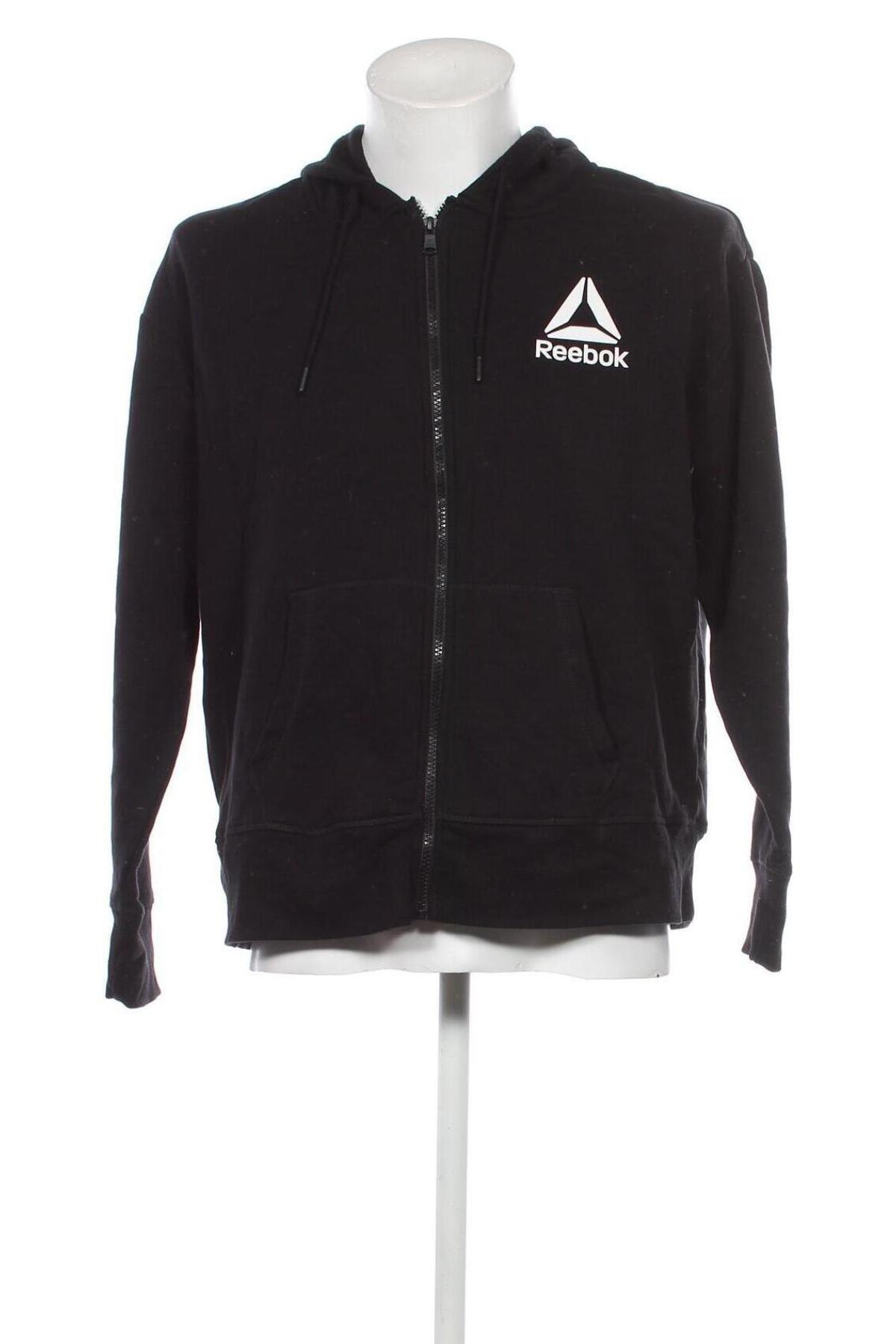 Herren Sweatshirt Reebok, Größe XL, Farbe Schwarz, Preis 32,53 €