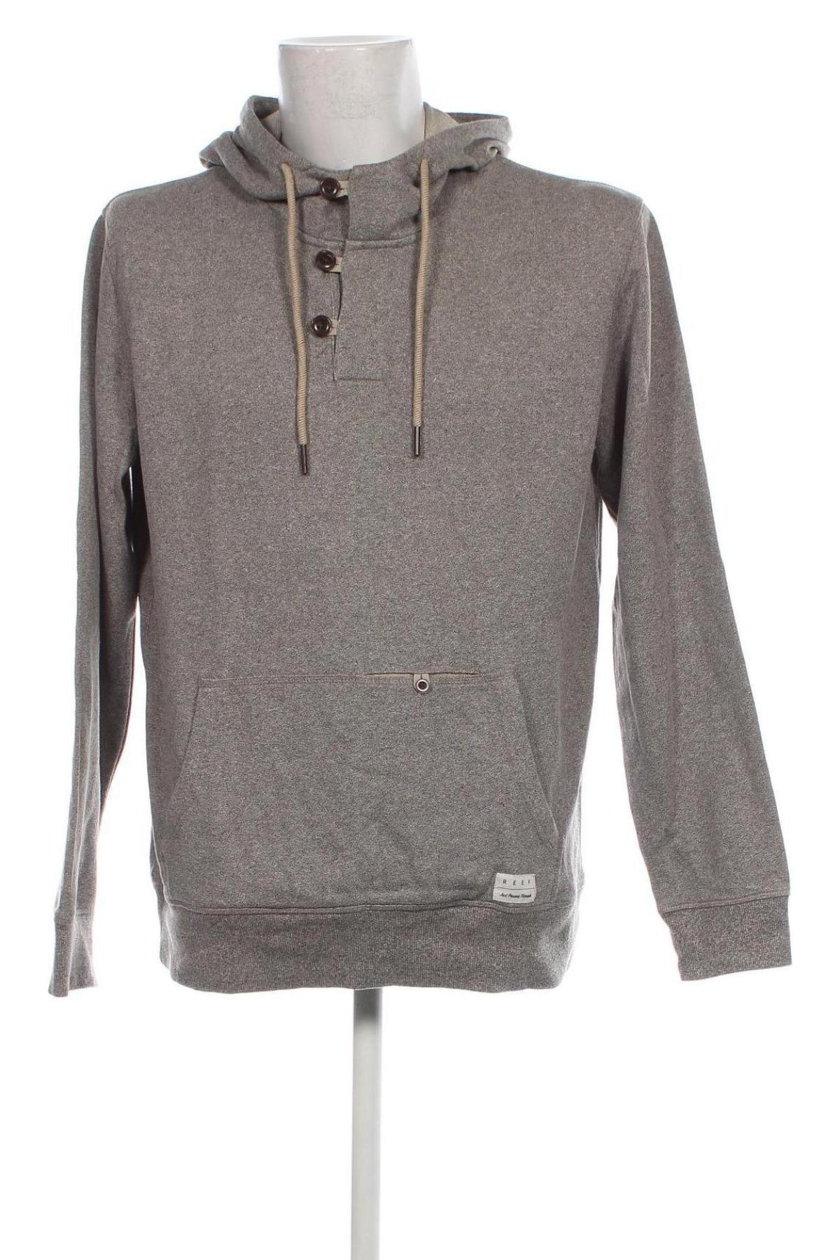 Herren Sweatshirt Reef, Größe L, Farbe Grau, Preis 17,12 €