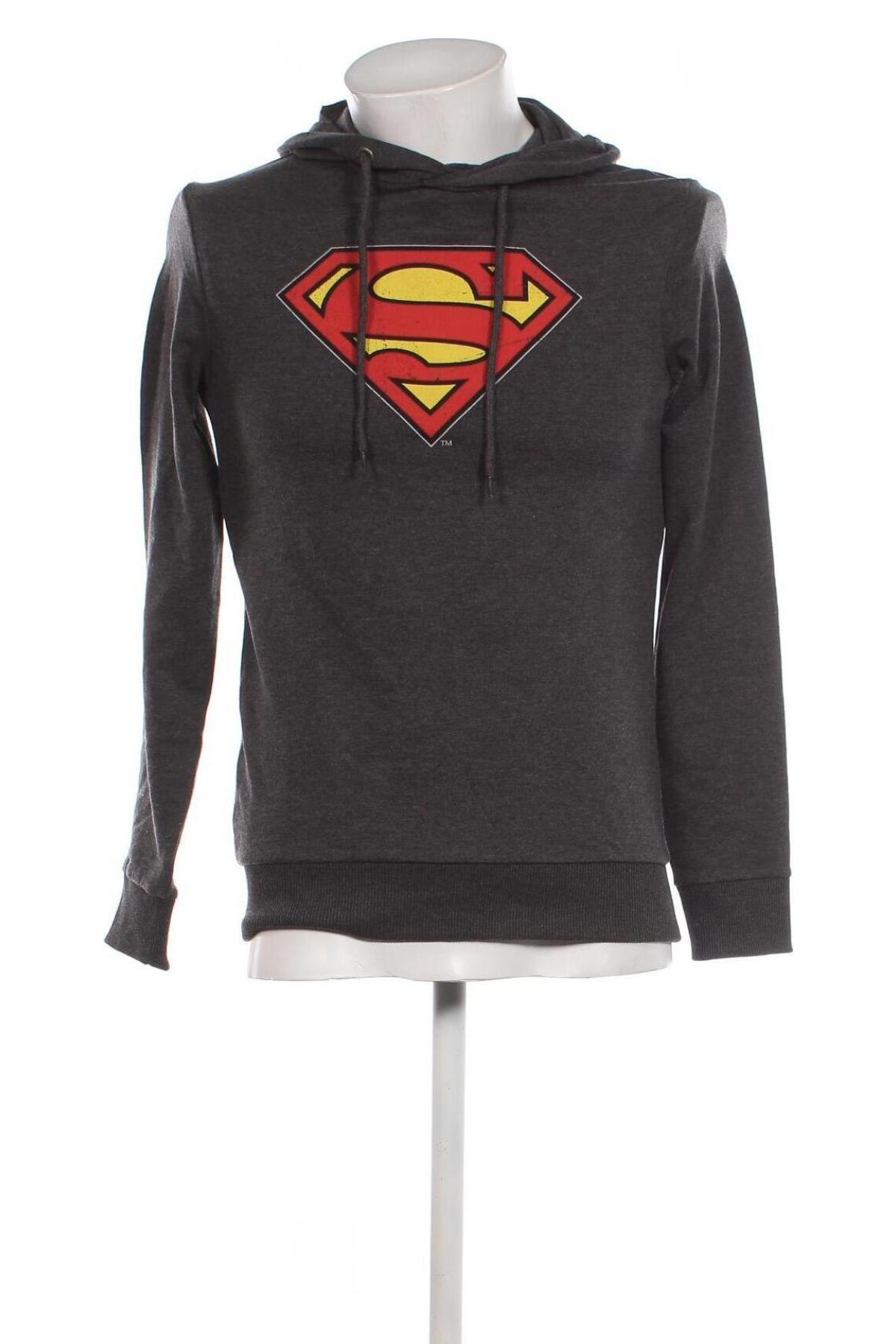 Męska bluza Superman, Rozmiar XS, Kolor Szary, Cena 41,74 zł