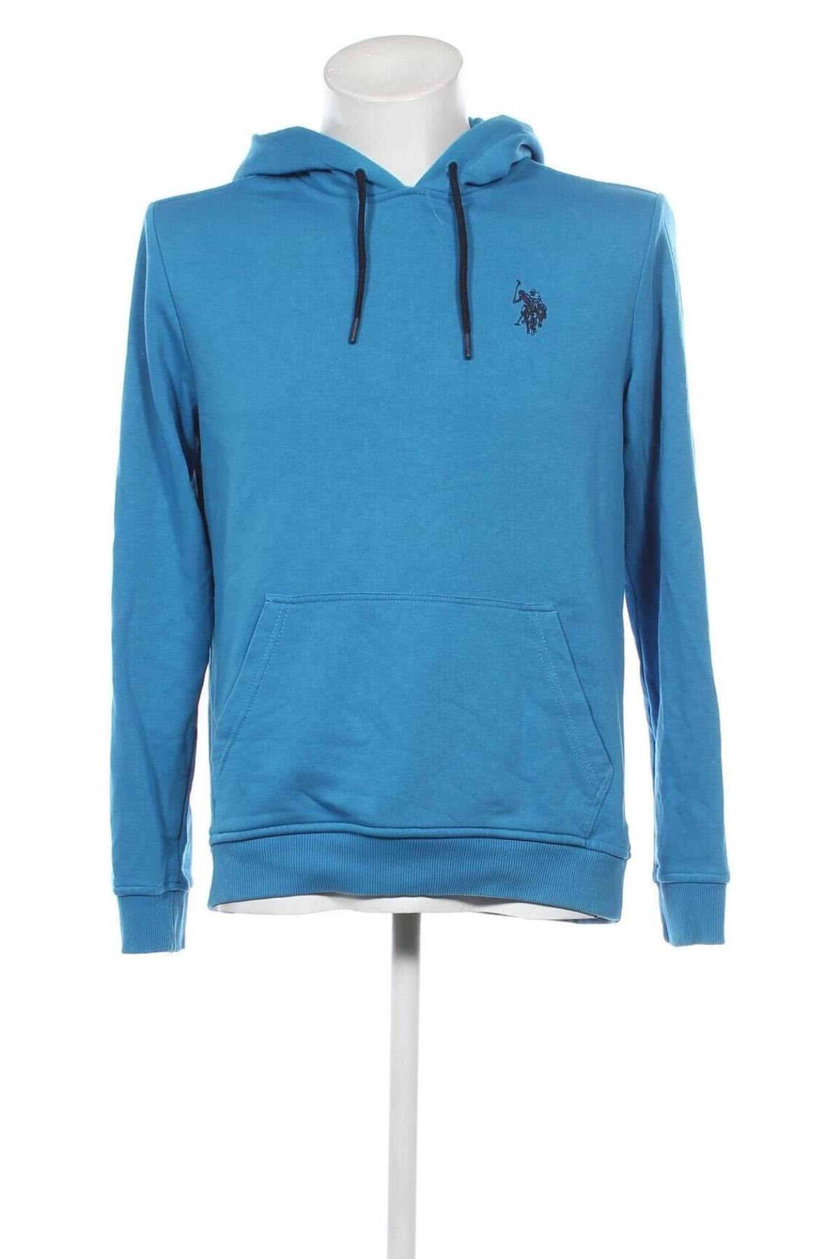 Férfi sweatshirt U.S. Polo Assn., Méret M, Szín Kék, Ár 13 953 Ft